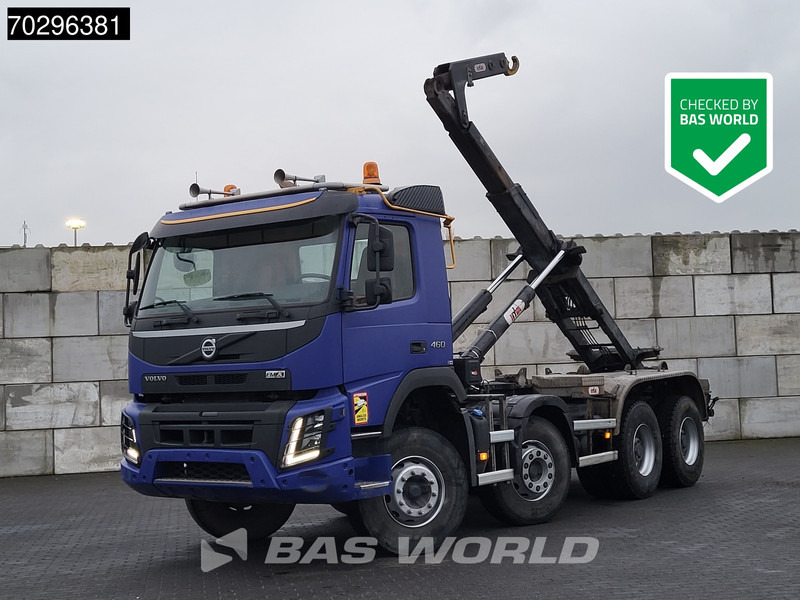 Volvo FMX 460 8X4 Hyva 26-55 SK containersystem Automatic Steelsuspension Big-Axle - Xe tải nâng móc: hình 1 Volvo FMX 460 8X4 Hyva 26-55 SK containersystem Automatic Steelsuspension Big-Axle - Xe tải nâng móc: hình 1
