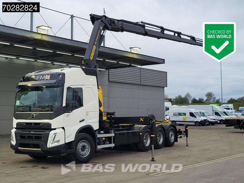 Volvo FMX 500 8X4 NEW! Palfinger PK33002 Crane + HT22TEC Hooklift Lift-Steering Axle - Xe tải nâng móc, Xe cẩu tự hành: hình 1 Volvo FMX 500 8X4 NEW! Palfinger PK33002 Crane + HT22TEC Hooklift Lift-Steering Axle - Xe tải nâng móc, Xe cẩu tự hành: hình 1