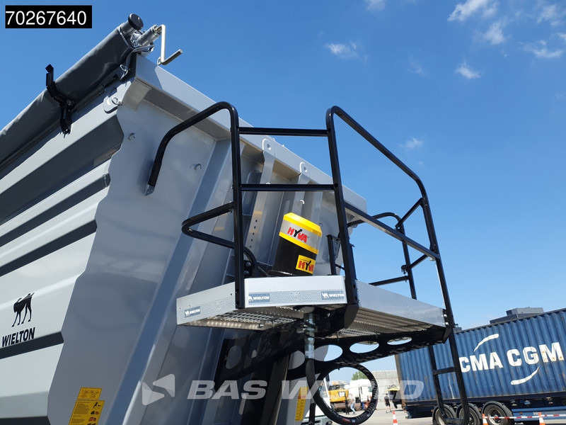 Sơ mi rơ moóc ben mới Wielton NW-3 NEW 55m3 Liftachse HARDOX: hình 15