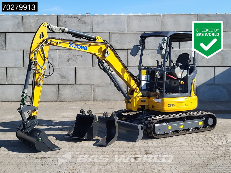 XCMG XE35 E 3 BUCKETS - YANMAR ENGINE - Máy xúc mini: hình 1 XCMG XE35 E 3 BUCKETS - YANMAR ENGINE - Máy xúc mini: hình 1