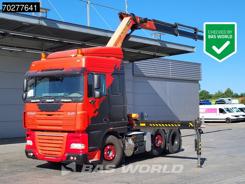 DAF XF 410 XF 6X2 Hydraulik Lift+Lenkachse Kran Palfinger PK20002 Euro 5 - Xe đầu kéo: hình 1 DAF XF 410 XF 6X2 Hydraulik Lift+Lenkachse Kran Palfinger PK20002 Euro 5 - Xe đầu kéo: hình 1