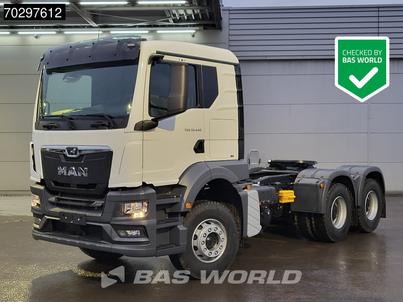 MAN TGS 33.440 6X4 NEW! TN Manual Full-Steel Big-Axle Drumbrakes Euro 2 - Xe đầu kéo: hình 1 MAN TGS 33.440 6X4 NEW! TN Manual Full-Steel Big-Axle Drumbrakes Euro 2 - Xe đầu kéo: hình 1
