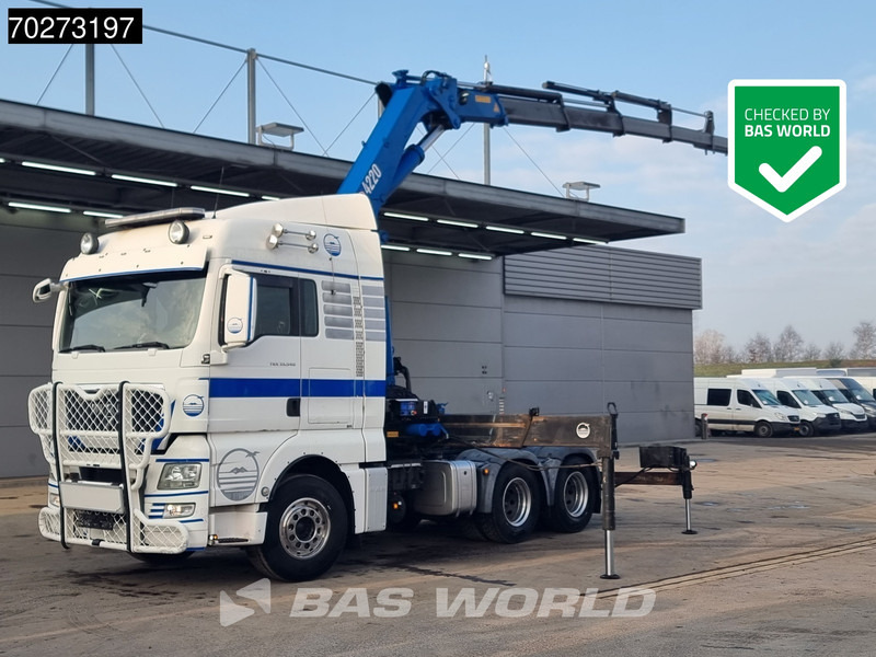MAN TGX 33.540 TGX 6X4 HMF 4220 6 Extensions Kran XLX Retarder Euro 5 - Xe đầu kéo: hình 1 MAN TGX 33.540 TGX 6X4 HMF 4220 6 Extensions Kran XLX Retarder Euro 5 - Xe đầu kéo: hình 1