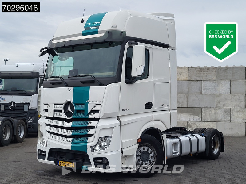 Mercedes-Benz Actros 1842 Actros 4X2 GigaSpace NL-Truck Mega 2xTanks ACC Standklima Euro 6 - Xe đầu kéo: hình 1 Mercedes-Benz Actros 1842 Actros 4X2 GigaSpace NL-Truck Mega 2xTanks ACC Standklima Euro 6 - Xe đầu kéo: hình 1