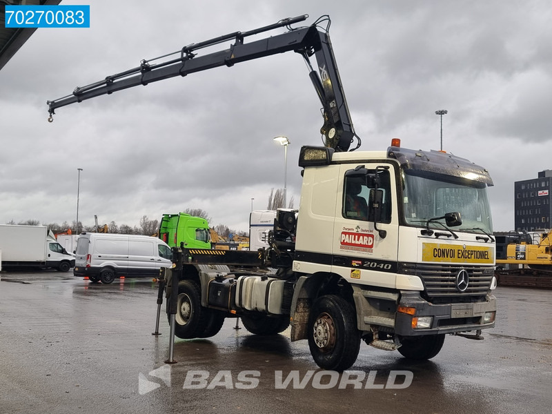 Mercedes-Benz Actros 2040 Actros 4X4 Manual 4x4 Big-Axle Full-Steel Hiab 1660-5 Kran 4x Stabilizers - Xe đầu kéo: hình 3 Mercedes-Benz Actros 2040 Actros 4X4 Manual 4x4 Big-Axle Full-Steel Hiab 1660-5 Kran 4x Stabilizers - Xe đầu kéo: hình 3