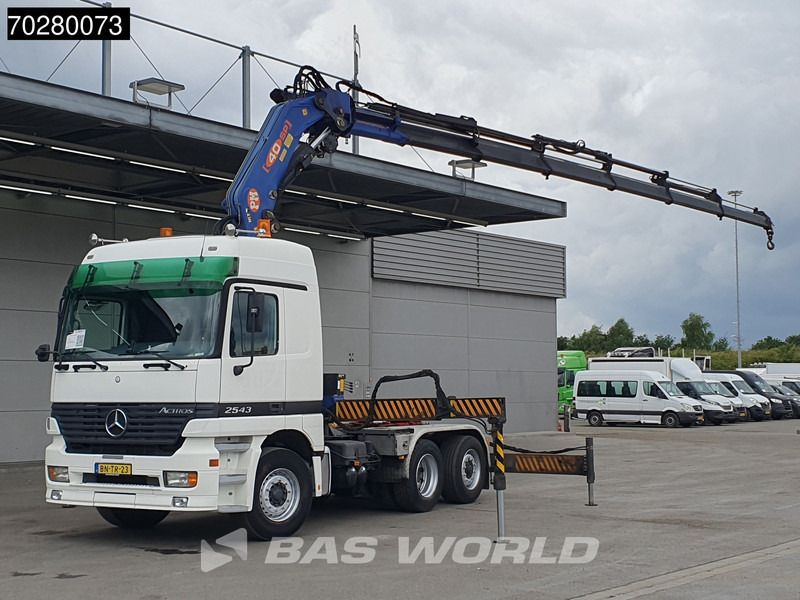 Mercedes-Benz Actros 2543 Actros 6X2 NL-Truck Liftachse 3-Pedals Kran PM 40 SP Euro 3 - Xe đầu kéo: hình 1 Mercedes-Benz Actros 2543 Actros 6X2 NL-Truck Liftachse 3-Pedals Kran PM 40 SP Euro 3 - Xe đầu kéo: hình 1