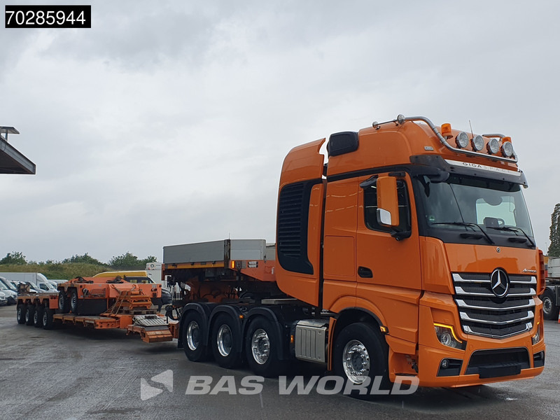 Mercedes-Benz Actros 8X4 180T GigaSpace Retarder Hydrauliek BigAxle Alcoa´s // Lowbed Trailer / 6 Axles / Hydraulic Pendle Axles / Extendable - Xe đầu kéo: hình 2 Mercedes-Benz Actros 8X4 180T GigaSpace Retarder Hydrauliek BigAxle Alcoa´s // Lowbed Trailer / 6 Axles / Hydraulic Pendle Axles / Extendable - Xe đầu kéo: hình 2