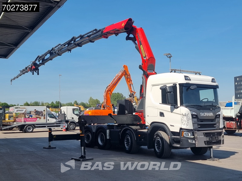Scania G500 8X2 Retarder Liftachse Palfinger Kran PK 58.002 TEC F - Xe đầu kéo: hình 3 Scania G500 8X2 Retarder Liftachse Palfinger Kran PK 58.002 TEC F - Xe đầu kéo: hình 3