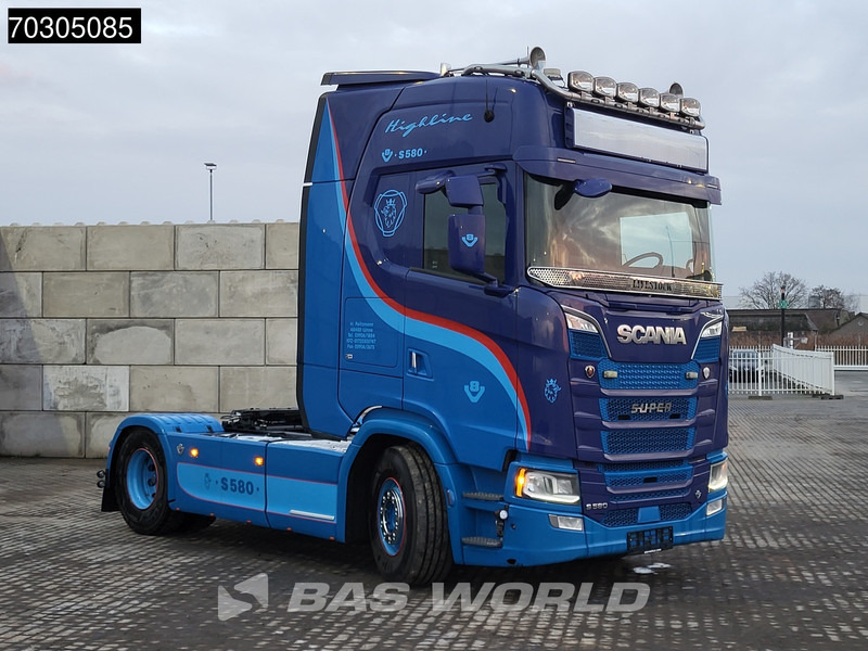 Scania S580 S 4X2 Full-Air Retarder 2xTanks Standklima Leder - Xe đầu kéo: hình 3 Scania S580 S 4X2 Full-Air Retarder 2xTanks Standklima Leder - Xe đầu kéo: hình 3