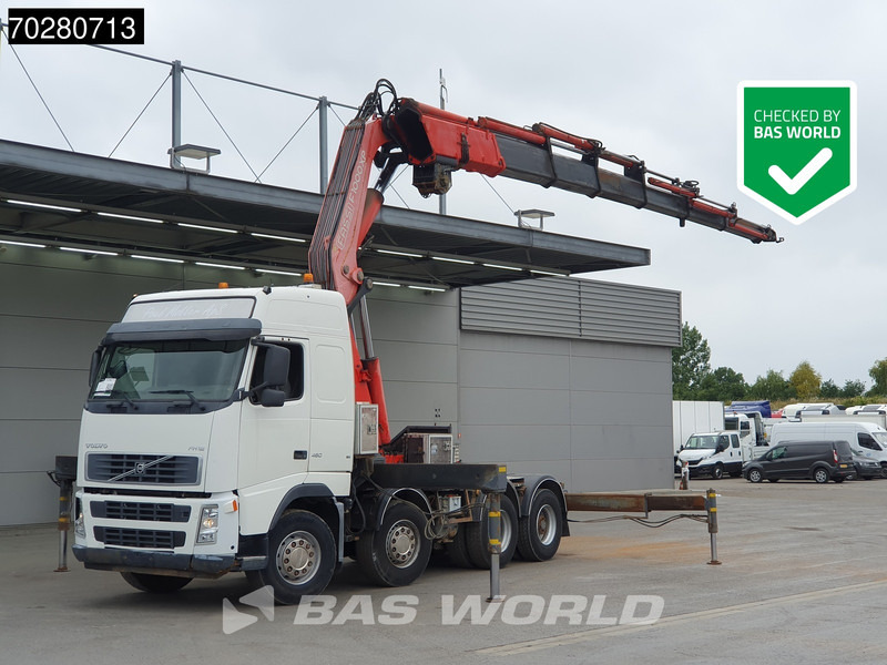 Volvo FH 460 FH 8X4 Manual Fassi F900A XP.27 Crane+Winch Big-Axle Lenkachse Kran Euro 3 - Xe đầu kéo: hình 1 Volvo FH 460 FH 8X4 Manual Fassi F900A XP.27 Crane+Winch Big-Axle Lenkachse Kran Euro 3 - Xe đầu kéo: hình 1