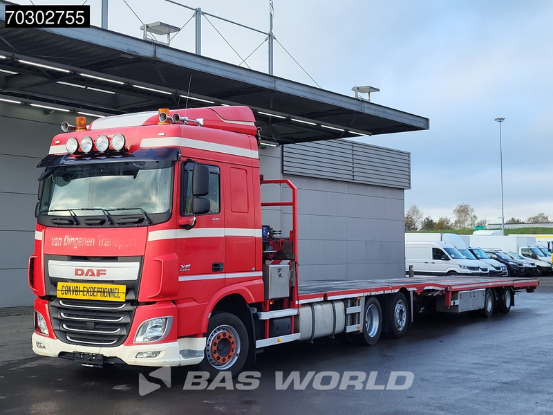 DAF XF 440 XF 6X2 NL-Truck Transporter APK HMF 900-K2 crane Winch Lift-Lenkachse Euro 6 - Xe tải, Xe cẩu tự hành: hình 5 DAF XF 440 XF 6X2 NL-Truck Transporter APK HMF 900-K2 crane Winch Lift-Lenkachse Euro 6 - Xe tải, Xe cẩu tự hành: hình 5