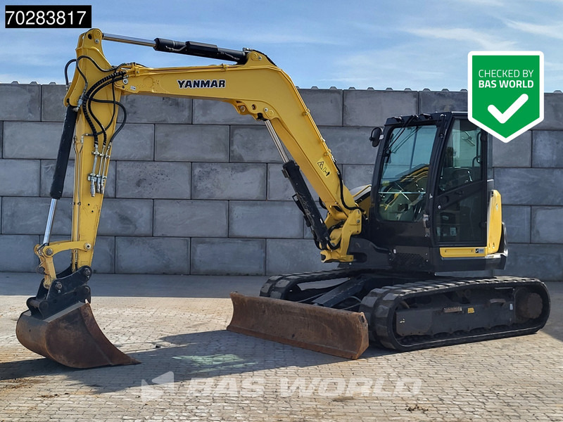Yanmar SV100 -2A - Máy xúc bánh xích: hình 1 Yanmar SV100 -2A - Máy xúc bánh xích: hình 1