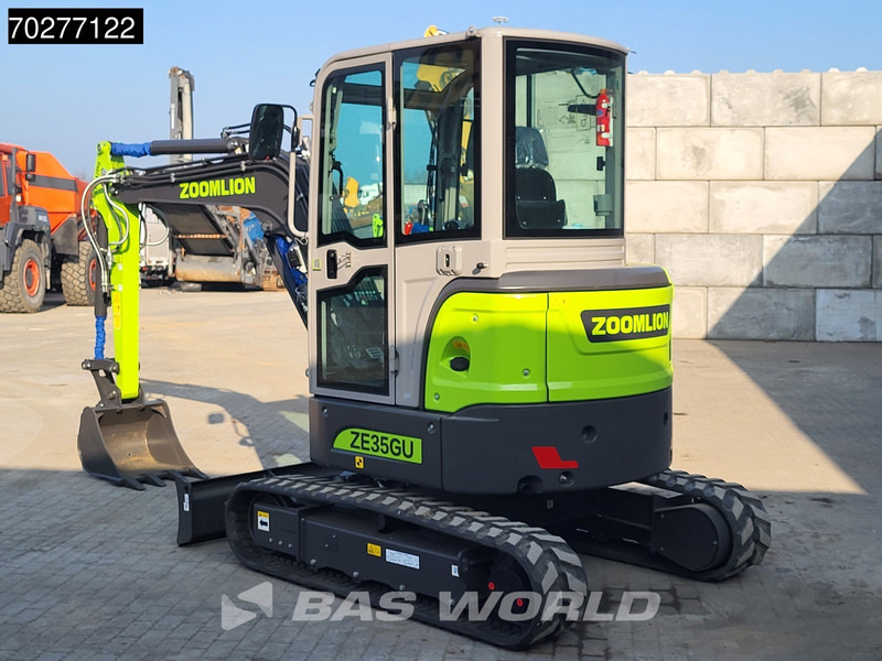 Zoomlion ZE35 GU A/C - CE CERTIFIED - Máy xúc mini: hình 5 Zoomlion ZE35 GU A/C - CE CERTIFIED - Máy xúc mini: hình 5