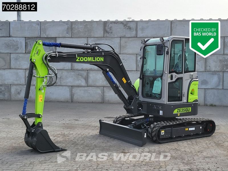 Zoomlion ZE35 GU A/C - CE CERTIFIED - Máy xúc mini: hình 1 Zoomlion ZE35 GU A/C - CE CERTIFIED - Máy xúc mini: hình 1