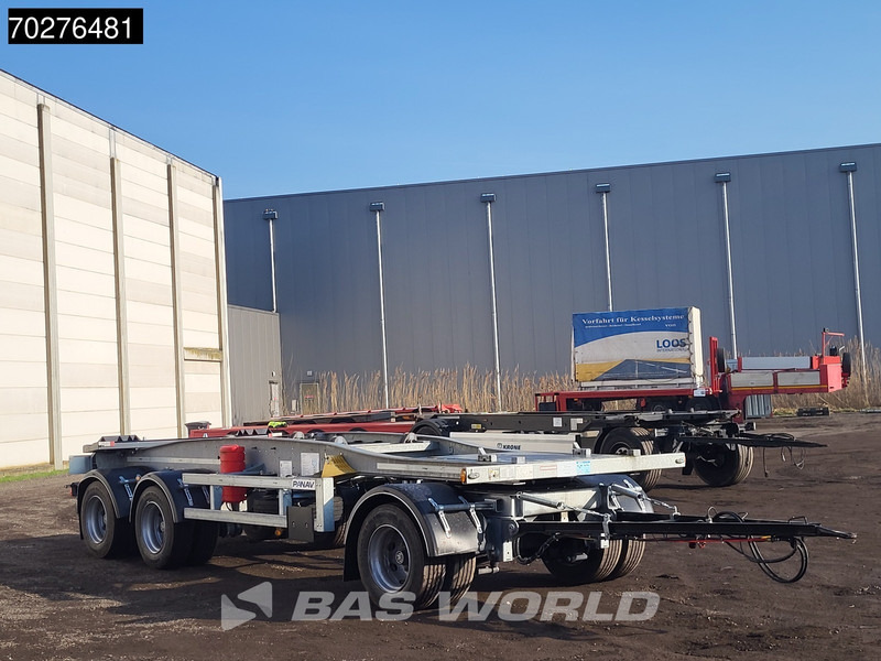 Panav PVC27M UNUSED Abrollanhänger Schlitten-Carrier Drehschemel - Rơ moóc thùng chứa: hình 3 Panav PVC27M UNUSED Abrollanhänger Schlitten-Carrier Drehschemel - Rơ moóc thùng chứa: hình 3