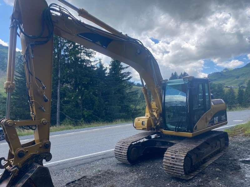 Caterpillar 315CL - Máy xúc bánh xích: hình 2 Caterpillar 315CL - Máy xúc bánh xích: hình 2