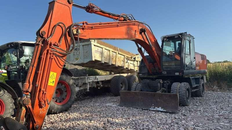 Hitachi ZX210W-3 - Máy xúc bánh lốp: hình 2 Hitachi ZX210W-3 - Máy xúc bánh lốp: hình 2