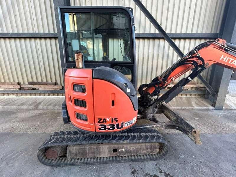 Hitachi ZX33U-5A CLR - Máy xúc mini: hình 4 Hitachi ZX33U-5A CLR - Máy xúc mini: hình 4