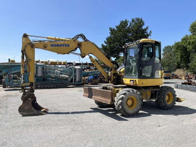 Komatsu PW98MR-6 - Máy xúc bánh lốp: hình 3 Komatsu PW98MR-6 - Máy xúc bánh lốp: hình 3
