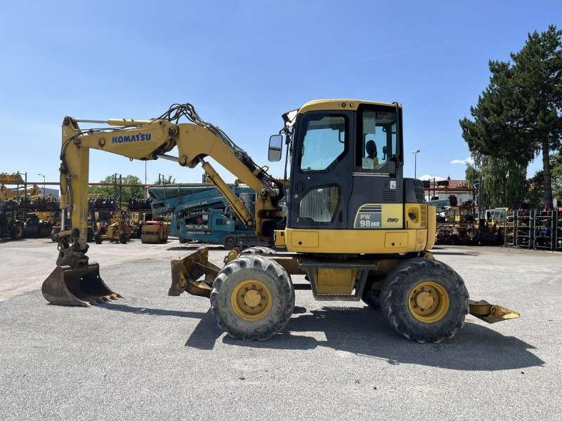 Komatsu PW98MR-6 - Máy xúc bánh lốp: hình 4 Komatsu PW98MR-6 - Máy xúc bánh lốp: hình 4