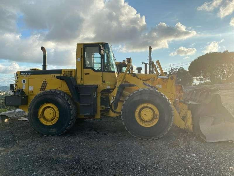 Komatsu WA470-3A - Máy xúc lật bánh lốp: hình 5 Komatsu WA470-3A - Máy xúc lật bánh lốp: hình 5