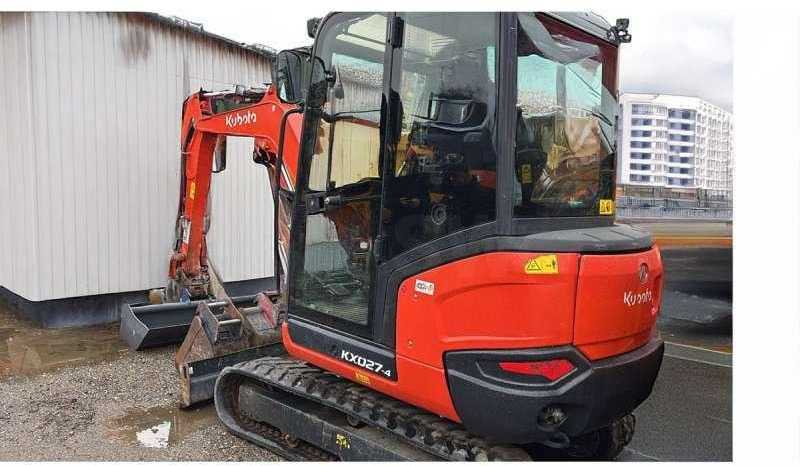 Kubota KX027-4 - Máy xúc mini: hình 3 Kubota KX027-4 - Máy xúc mini: hình 3
