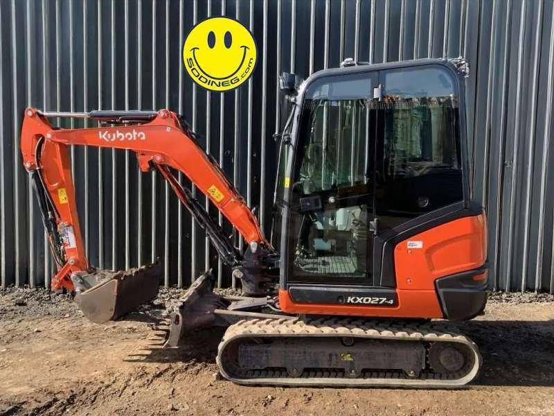Kubota KX027-4 - Máy xúc mini: hình 2 Kubota KX027-4 - Máy xúc mini: hình 2