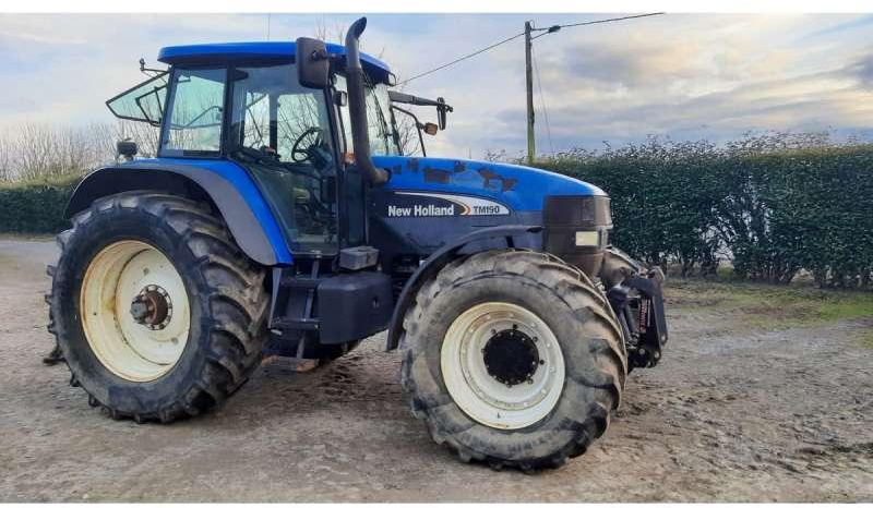New Holland TM190 - Máy cày: hình 1 New Holland TM190 - Máy cày: hình 1