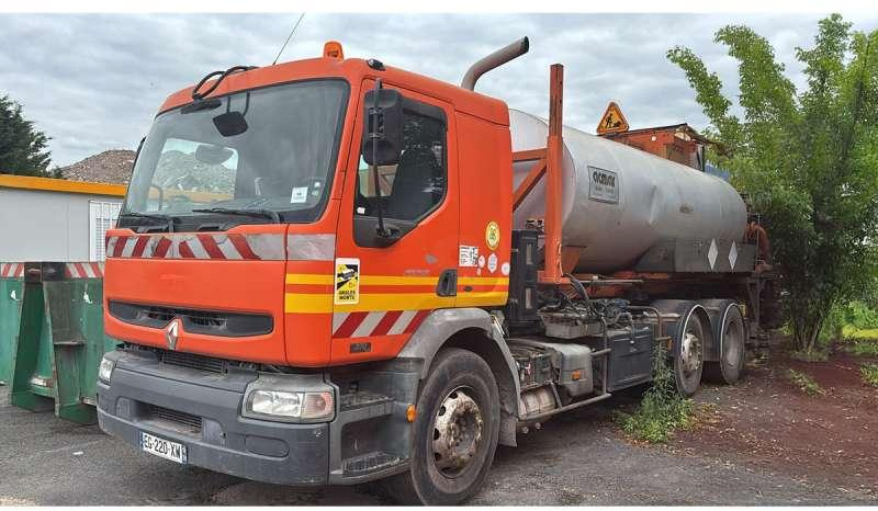 Renault PREMIUM 370-26 AVEC BOUILLE ACMAR - Máy phun nhựa đường: hình 1 Renault PREMIUM 370-26 AVEC BOUILLE ACMAR - Máy phun nhựa đường: hình 1