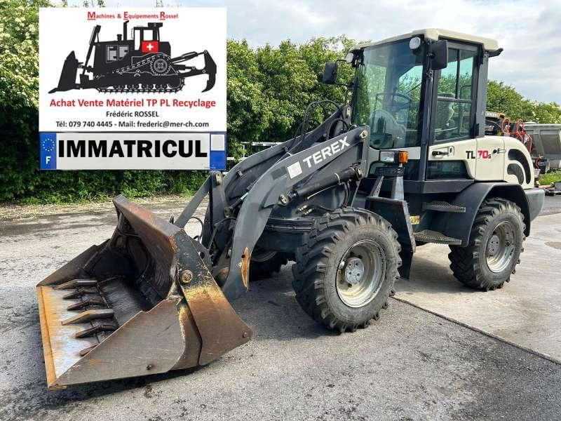 Terex TL70S - Máy xúc lật bánh lốp: hình 1 Terex TL70S - Máy xúc lật bánh lốp: hình 1