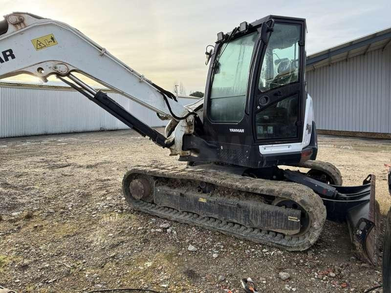 Yanmar SV100 - Máy xúc bánh xích: hình 2 Yanmar SV100 - Máy xúc bánh xích: hình 2