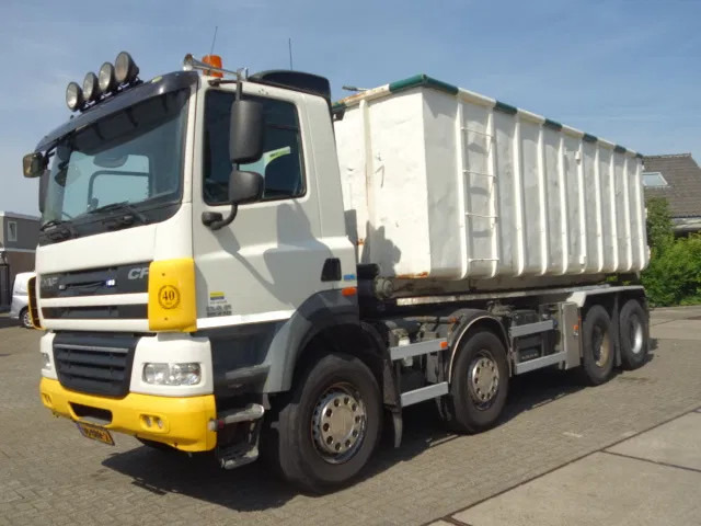 DAF CF 410 8X4 NCH CONTAINER SYSTEEM 32 TON 90 graden silo containers - Xe tải hệ thống cáp: hình 3 DAF CF 410 8X4 NCH CONTAINER SYSTEEM 32 TON 90 graden silo containers - Xe tải hệ thống cáp: hình 3