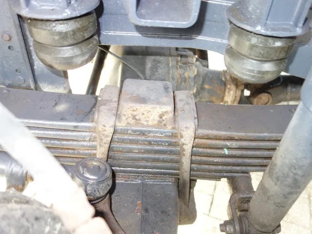 Xe ben MAN 35.414 MEILLER 20cub steel kipper: hình 8