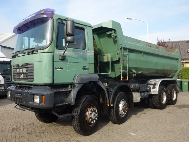 MAN 35.414 MEILLER 20cub steel kipper - Xe ben: hình 3 MAN 35.414 MEILLER 20cub steel kipper - Xe ben: hình 3