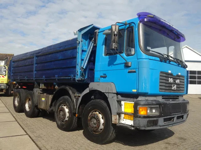 MAN 41-414 MEILLER KIPPER 8X4,MANUAL POMP - Xe ben: hình 3 MAN 41-414 MEILLER KIPPER 8X4,MANUAL POMP - Xe ben: hình 3