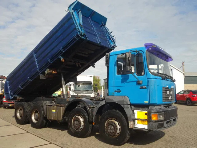 MAN 41-414 MEILLER KIPPER 8X4,MANUAL POMP - Xe ben: hình 1 MAN 41-414 MEILLER KIPPER 8X4,MANUAL POMP - Xe ben: hình 1