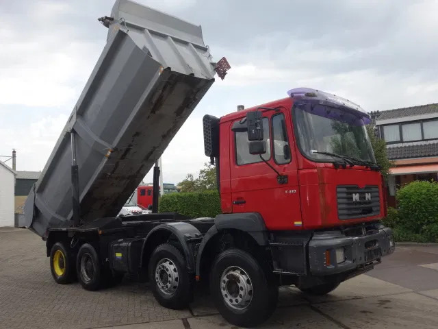 MAN FE 410 8x4 kipper,manual feulpomp,steel kipper - Xe ben: hình 2 MAN FE 410 8x4 kipper,manual feulpomp,steel kipper - Xe ben: hình 2