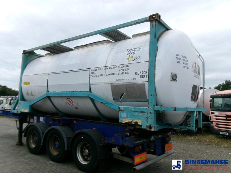 BSLT Chemical tank container inox L4BH / 20 ft / 30 m3 / IMO 1 - Bồn chứa: hình 4 BSLT Chemical tank container inox L4BH / 20 ft / 30 m3 / IMO 1 - Bồn chứa: hình 4
