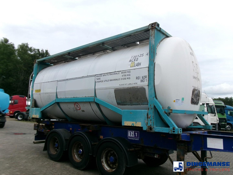 BSLT Chemical tank container inox L4BH / 20 ft / 30 m3 / IMO 1 - Bồn chứa: hình 2 BSLT Chemical tank container inox L4BH / 20 ft / 30 m3 / IMO 1 - Bồn chứa: hình 2