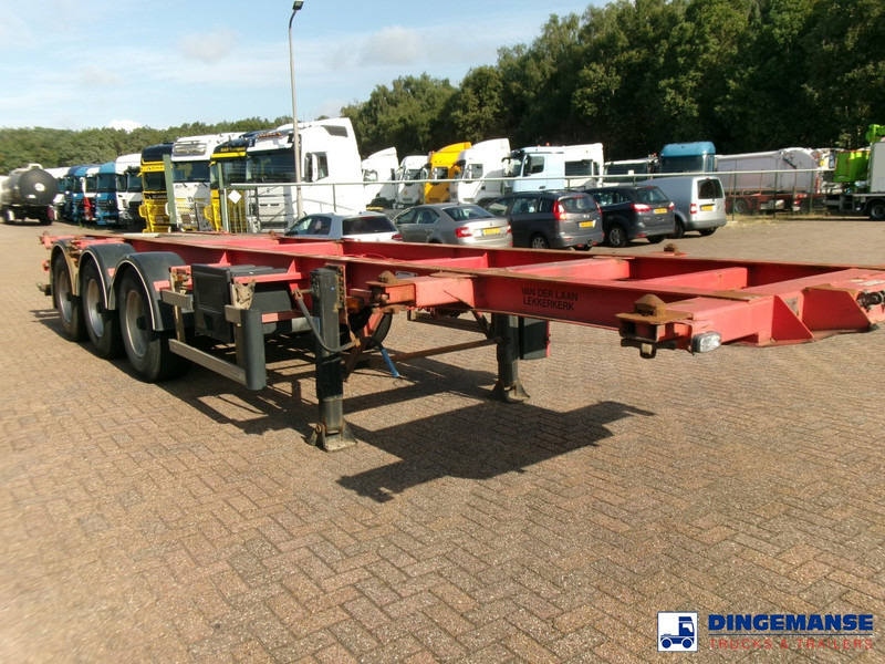 Burg 3-axle container chassis 20,30 ft + ADR - Xe chở container/ Sơ mi rơ moóc hoán đổi thân: hình 2 Burg 3-axle container chassis 20,30 ft + ADR - Xe chở container/ Sơ mi rơ moóc hoán đổi thân: hình 2