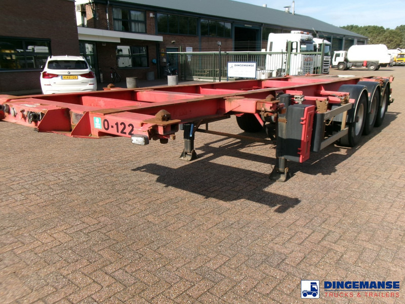 Burg 3-axle container chassis 20,30 ft + ADR - Xe chở container/ Sơ mi rơ moóc hoán đổi thân: hình 1 Burg 3-axle container chassis 20,30 ft + ADR - Xe chở container/ Sơ mi rơ moóc hoán đổi thân: hình 1