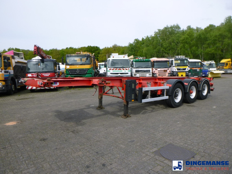 Burg 3-axle container chassis 20-30 ft - Xe chở container/ Sơ mi rơ moóc hoán đổi thân: hình 1 Burg 3-axle container chassis 20-30 ft - Xe chở container/ Sơ mi rơ moóc hoán đổi thân: hình 1