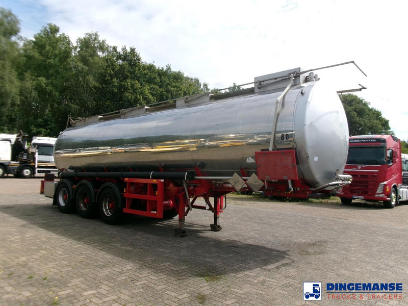 Crane Fruehauf Chemical ACID tank inox 30 m3 / 1 comp - Sơ mi rơ moóc bồn: hình 2 Crane Fruehauf Chemical ACID tank inox 30 m3 / 1 comp - Sơ mi rơ moóc bồn: hình 2