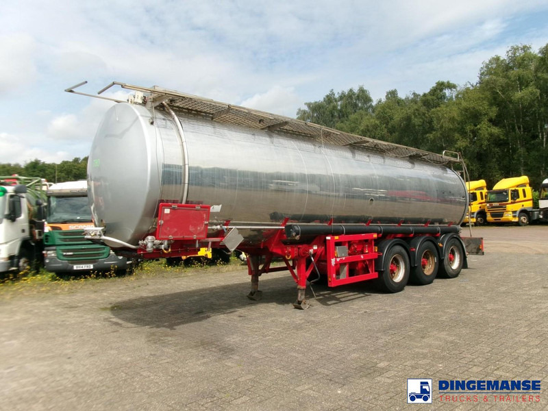Crane Fruehauf Chemical ACID tank inox 30 m3 / 1 comp - Sơ mi rơ moóc bồn: hình 1 Crane Fruehauf Chemical ACID tank inox 30 m3 / 1 comp - Sơ mi rơ moóc bồn: hình 1