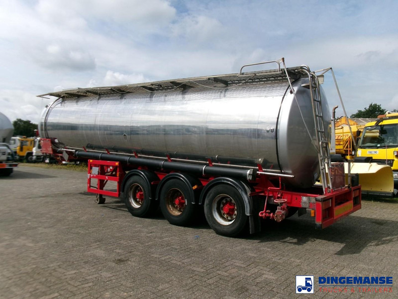 Crane Fruehauf Chemical ACID tank inox 30 m3 / 1 comp - Sơ mi rơ moóc bồn: hình 4 Crane Fruehauf Chemical ACID tank inox 30 m3 / 1 comp - Sơ mi rơ moóc bồn: hình 4