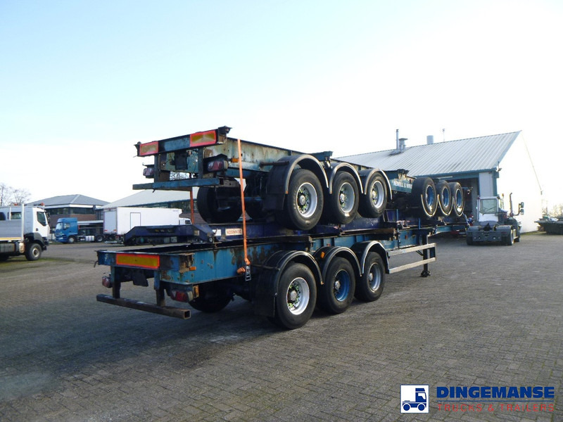 Crane Fruehauf Stack - 3 x container trailer 20-20-30-40 ft - Xe chở container/ Xe tải hoán đổi thân: hình 4 Crane Fruehauf Stack - 3 x container trailer 20-20-30-40 ft - Xe chở container/ Xe tải hoán đổi thân: hình 4
