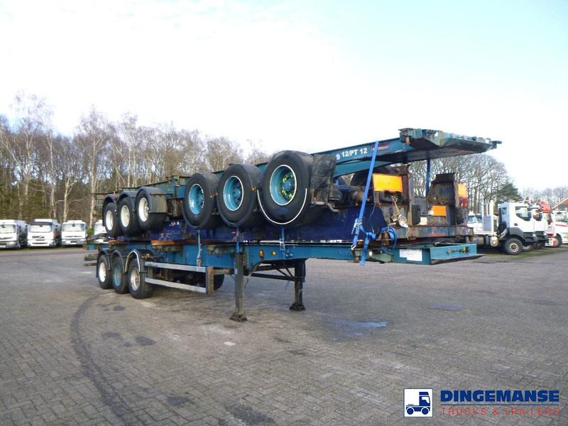 Crane Fruehauf Stack - 3 x container trailer 20-20-30-40 ft - Xe chở container/ Sơ mi rơ moóc hoán đổi thân: hình 2 Crane Fruehauf Stack - 3 x container trailer 20-20-30-40 ft - Xe chở container/ Sơ mi rơ moóc hoán đổi thân: hình 2