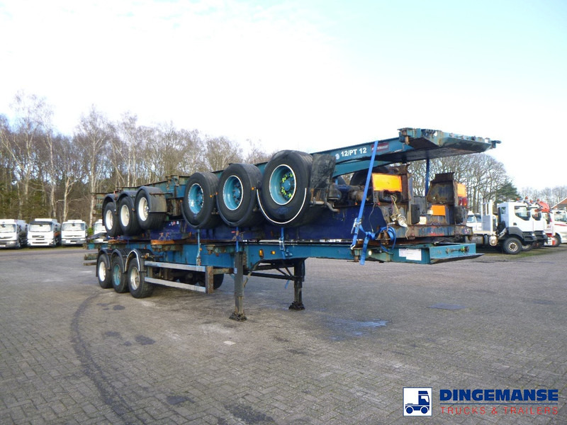 Crane Fruehauf Stack - 3 x container trailer 20-20-30-40 ft - Xe chở container/ Xe tải hoán đổi thân: hình 2 Crane Fruehauf Stack - 3 x container trailer 20-20-30-40 ft - Xe chở container/ Xe tải hoán đổi thân: hình 2