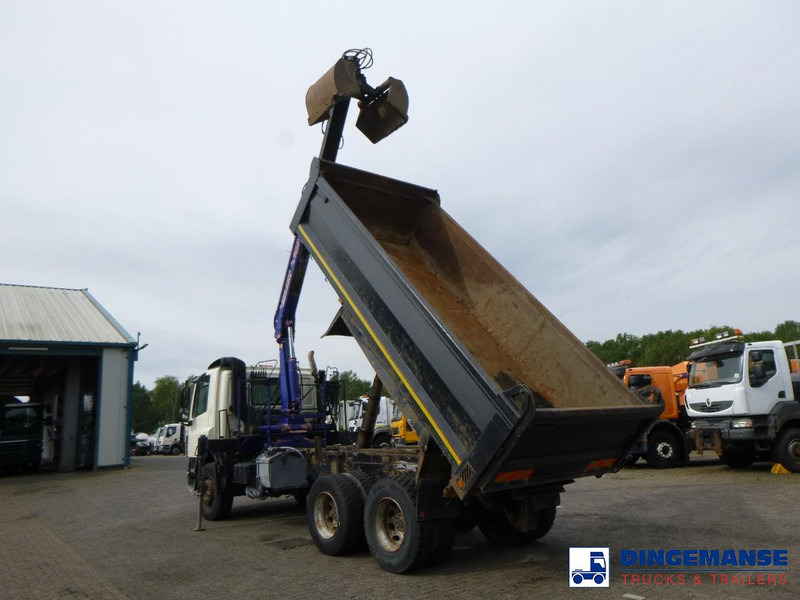 DAF CF 75.310 6x4 RHD tipper + HMF 1144 K-1 + grapple - Xe cẩu tự hành: hình 3 DAF CF 75.310 6x4 RHD tipper + HMF 1144 K-1 + grapple - Xe cẩu tự hành: hình 3