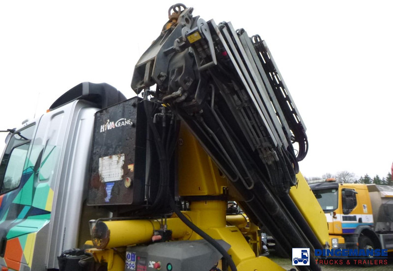 Xe cẩu tự hành DAF CF 85.410 8x2 Hyva container hook + crane: hình 8